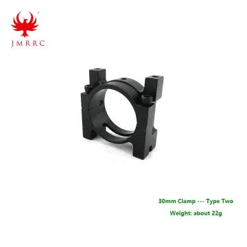 30mm Clamp Carbon Fiber Tube Mount Seat OD30mm  Fixing Holder For Agricultural Spraying Drone JMRRC
