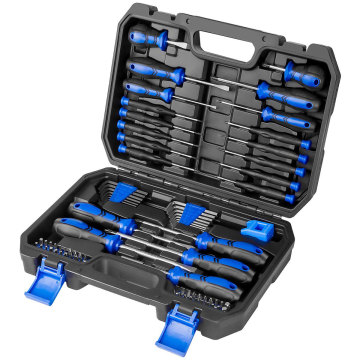 Professional 79-Piece Household Tool Kit: Comprehensive Home and Auto Repair Tool Set with Magnetic Screwdrivers
