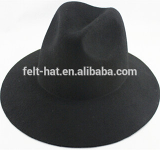 Woolen Wide Brim gentleman Hat fedora hat