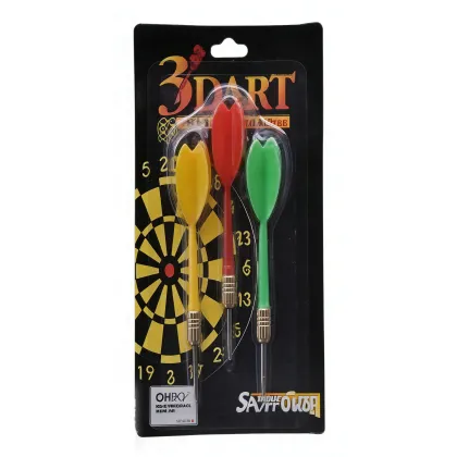 4g Darts Set with Compact Dart Board Design