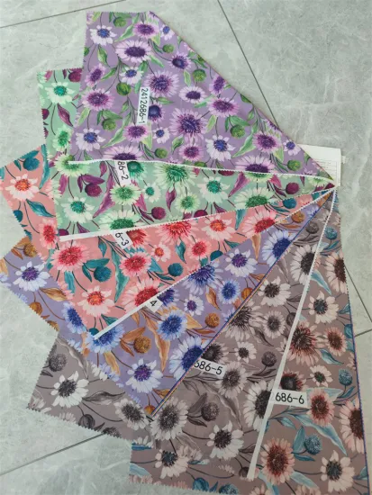 100% Polyester Peach Skin Women Fabrics