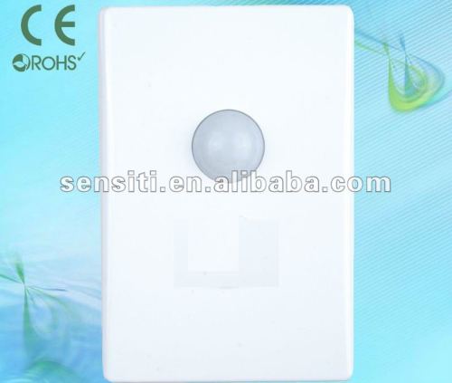 Wall mount PIR motion sensor light switch