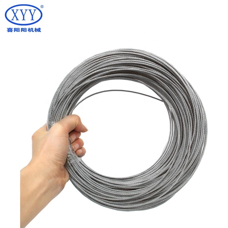 Manufacturer Price for 304 316 Galvanized Steel Wire Rope Cable Fasteners Product