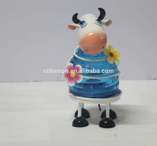 solar garden light solar power garden light metal animal decorative metal solar light