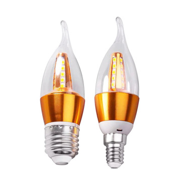 DECO LIGHT E12 E14 LED Candelabra Bulbs - 5W & 7W LED Filament Lights
