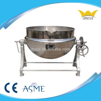 Steam Jacketed Kettle Tilting Jacketed Kettle
