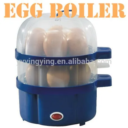 Electric Egg Maker , Electric egg boiler/plastic egg cooker (2 layers) 14 eggs