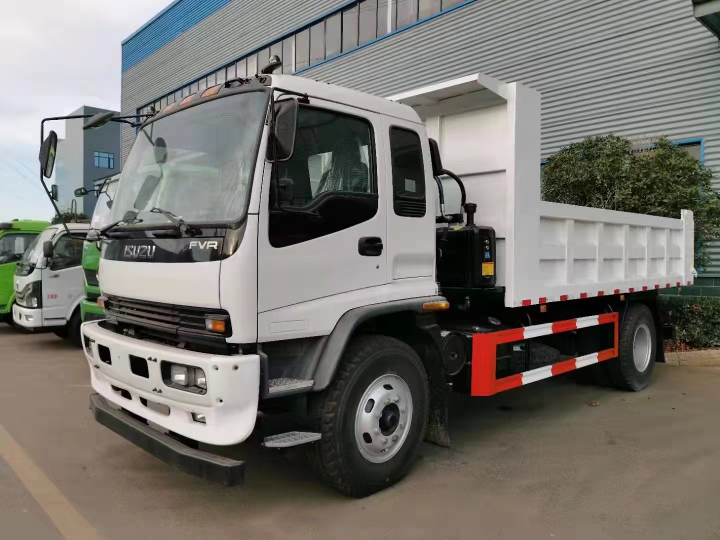ISUZU heavy duty 20T front lifting dump truck