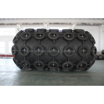 Floating pneumatic marine rubber fender