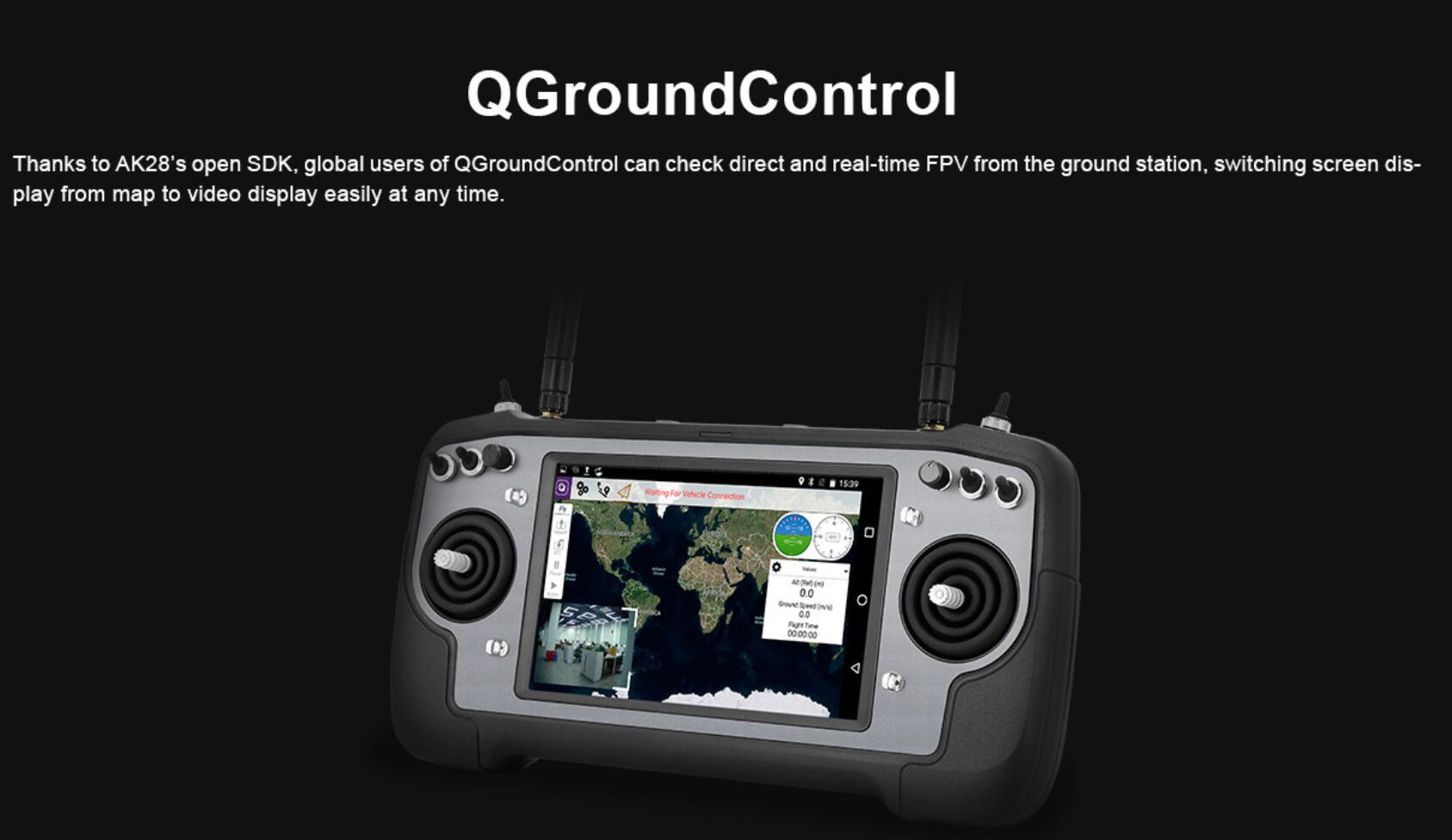 AK28 Ground Control Station For Drone UAV