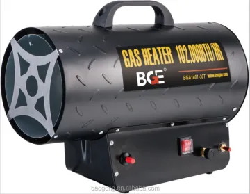 Portable 30KW LPG Gas Fan Heater for Sale: Adjustable Valve and Forced Air Heating