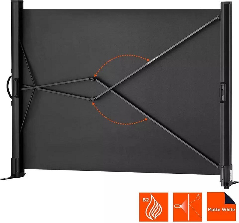 Foldable Mini Portable Table Top Projector Screen