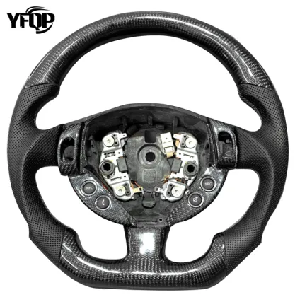 Carbon Fiber Leather Sports Steering Wheel for Maserati GT GC GTS