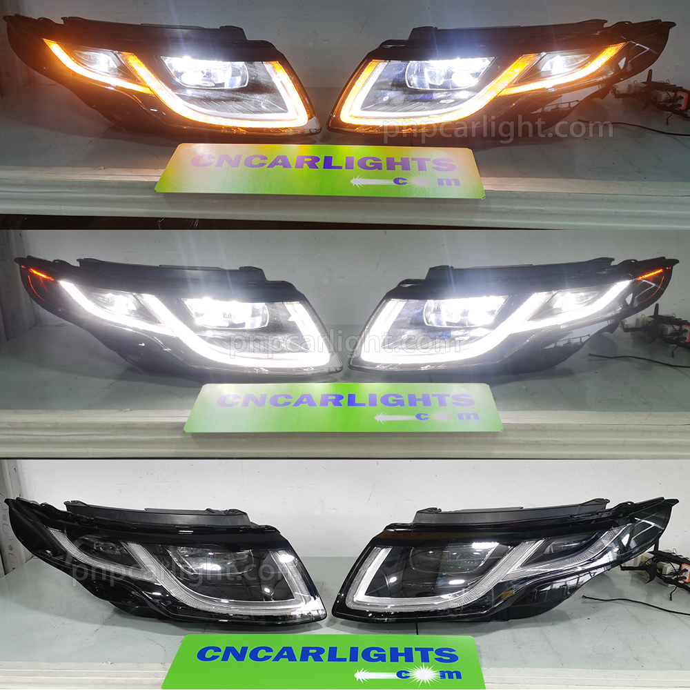 2014 Range Rover Evoque Headlights