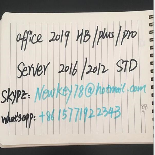 Office 2019 Home Business MAC 2019 Office Hb MAC PC Key Code Key Card Retail Sealed Package