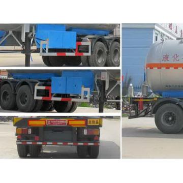 11.3m Two Axles Liquefied Gas Transport Semi-trailer