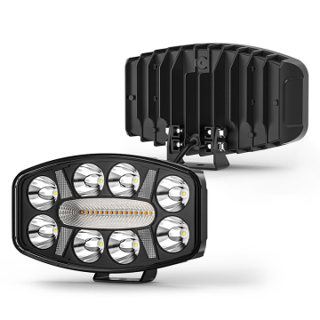 Luxuriöse hohe Helligkeit 8 LED 45W 10-30 V 10 Zoll Square Spotlight Arbeit Lichtnebel Lampe für ORV SUV
