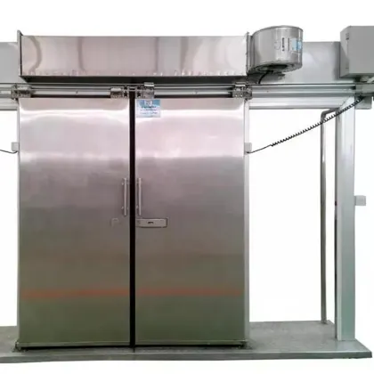 Stainless Steel Electric Automatic Cold Storage Sliding Door Systems for Cold Rooms
