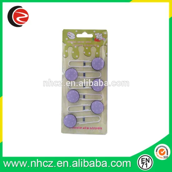 Light Purple with small White Round Bookmark