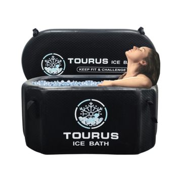 Factory Price High-Quality Inflatable Ice Bath with Drop Stitch and Lid