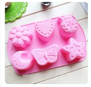 Star Butterfly Moon Beetle Silicone Cake Mold Silicone DIY Soap Mold