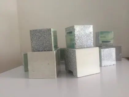 Steel structure house wall board