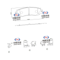 Toyota P 83192 N এর পিছনের ব্রেক প্যাড