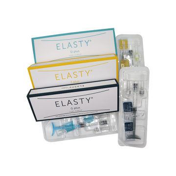 Elasty G/D/F架橋ヒアルロン酸唇の頬皮膚フィラー注入とElasty
