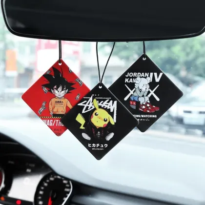 Custom Car Air Freshener: Diffuser Paper Card Hanging Sneaker Little Trees