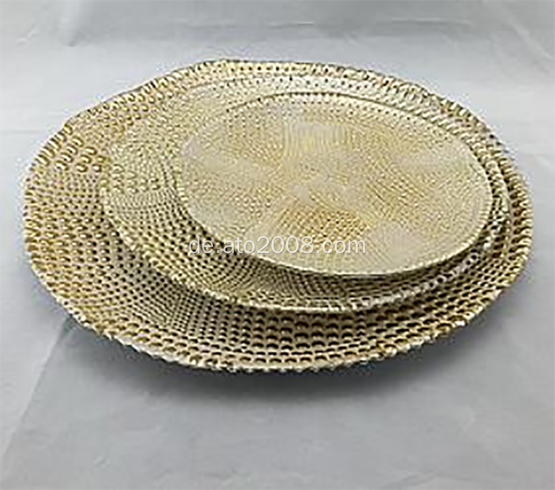 Plattierungs-Set mit 3 Goldglas-Ladegeräten