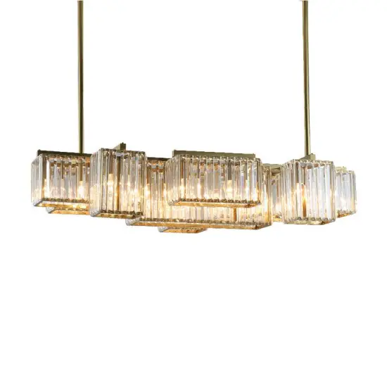 INSHINE Brass Strip Aesthetically Pendant Light