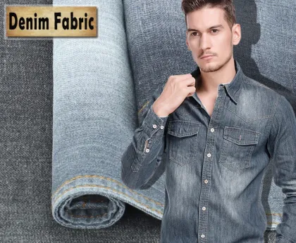 Twill Men Jacket 100% Cotton Wholesale Slub Denim