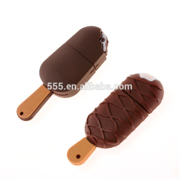 Cartoon PVC USB flash drive, different kind of Ice cream Shaped USB drive 1GB-32GB