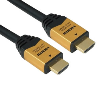 HDMI 1.4V, Gold-Plated Plug, Metal Shell (HD-13022-C)