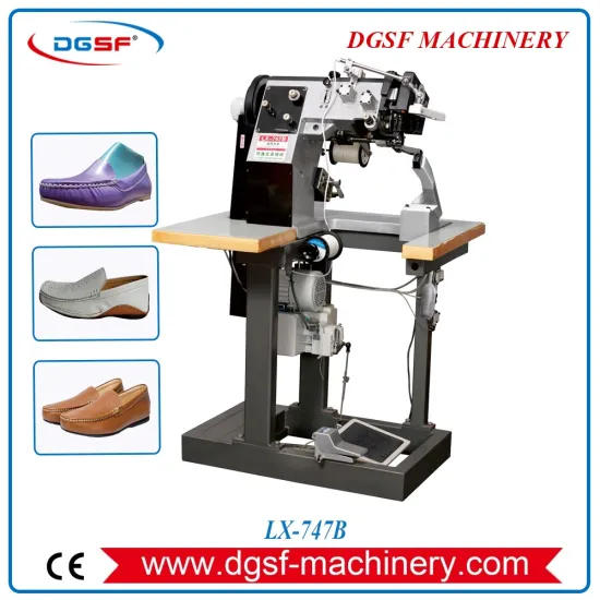 Shoe Upper Moccasin Stitching Machine LX-747B