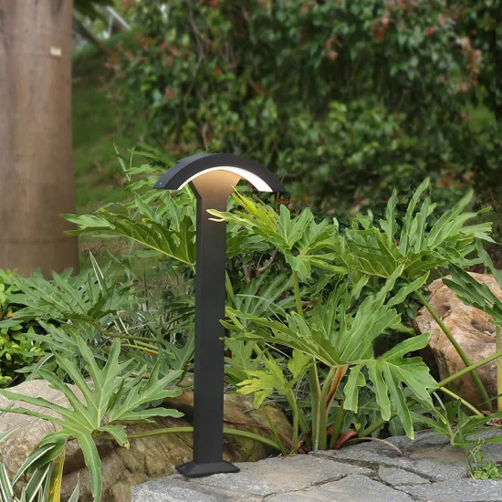 Waterproof LED Bollard Light for Outdoor Use - Landscape and Lawn Lamp