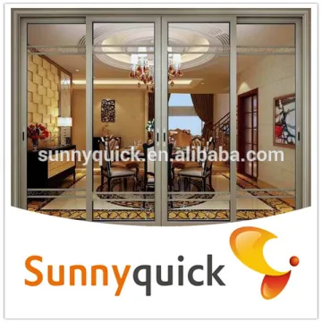 80 series double glazing patio aluminum folding door meet Australian standard
