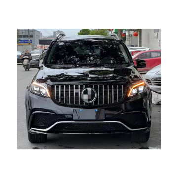 PP Plastic Auto Body System per Mercedes-Benz Classe GL X166 2013-2015 Grilla del paraurti posteriore anteriore, cappuccio, fari, fanali posteriori