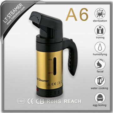 A6 flat Golden lightweight mini travel portable fabric steamer