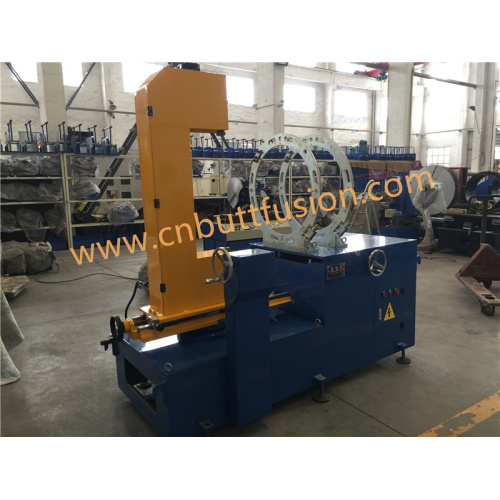 HDPE Pipe Cut Radius Cutting Band Saw