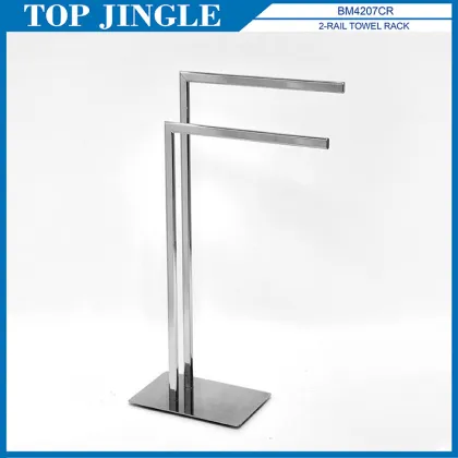 Brand Elegant Chrome Plated Metal Tube Towel Dryer