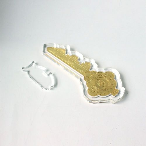Clear Acrylic Sign Display Stand with Base