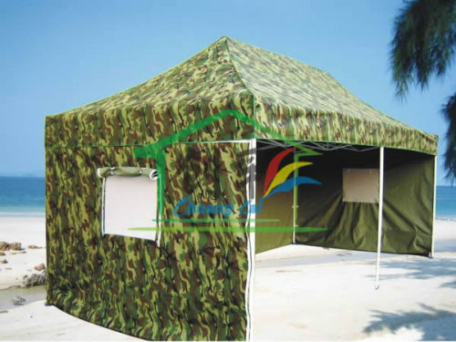 Folding Tent with Side Walls