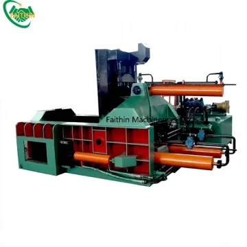 Portable Metal Scrap Mobile Car Baler Baling Press Machine
