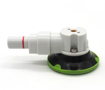 3 "Gắn cốc hút chân không gắn với chỉ và bơm tay nhỏ cho camera xe hơi