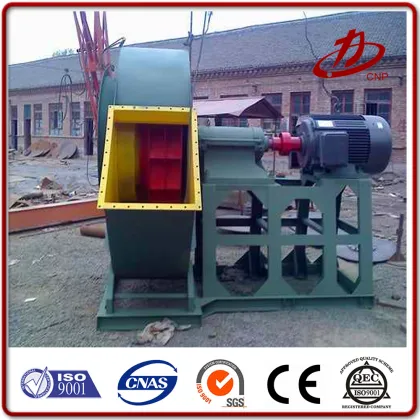Centrifugal fan used for the baghouse