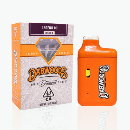 Dabwoods Canabis Sativa Live Resin Disposable Vaporizer