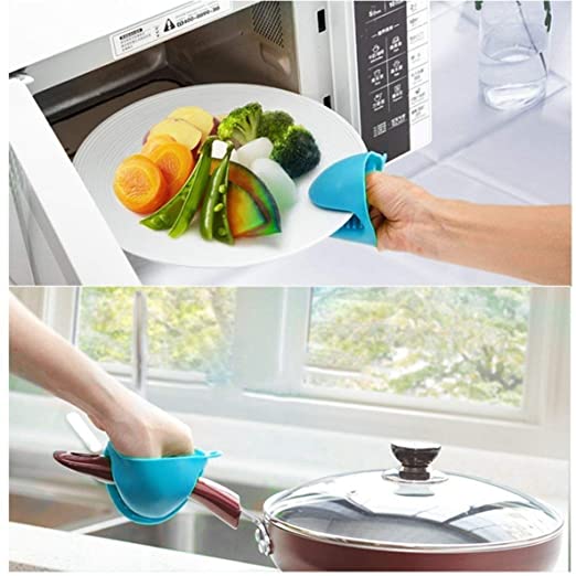 Silicone Heat Resistant Cooking Pinch Mitts