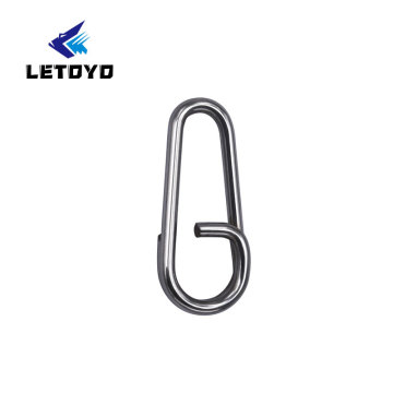 LETOYO Hot Fishing Swivels Stainless Steel Split Ring