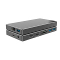 Aluminium legering 9-in-1 multiport USB-C Docking